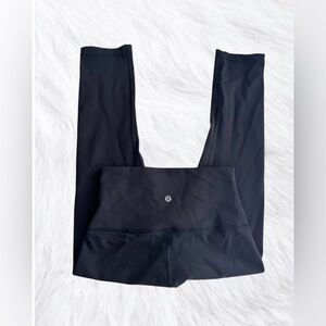 Lululemon wunder train 21” black high rise leggings size 6